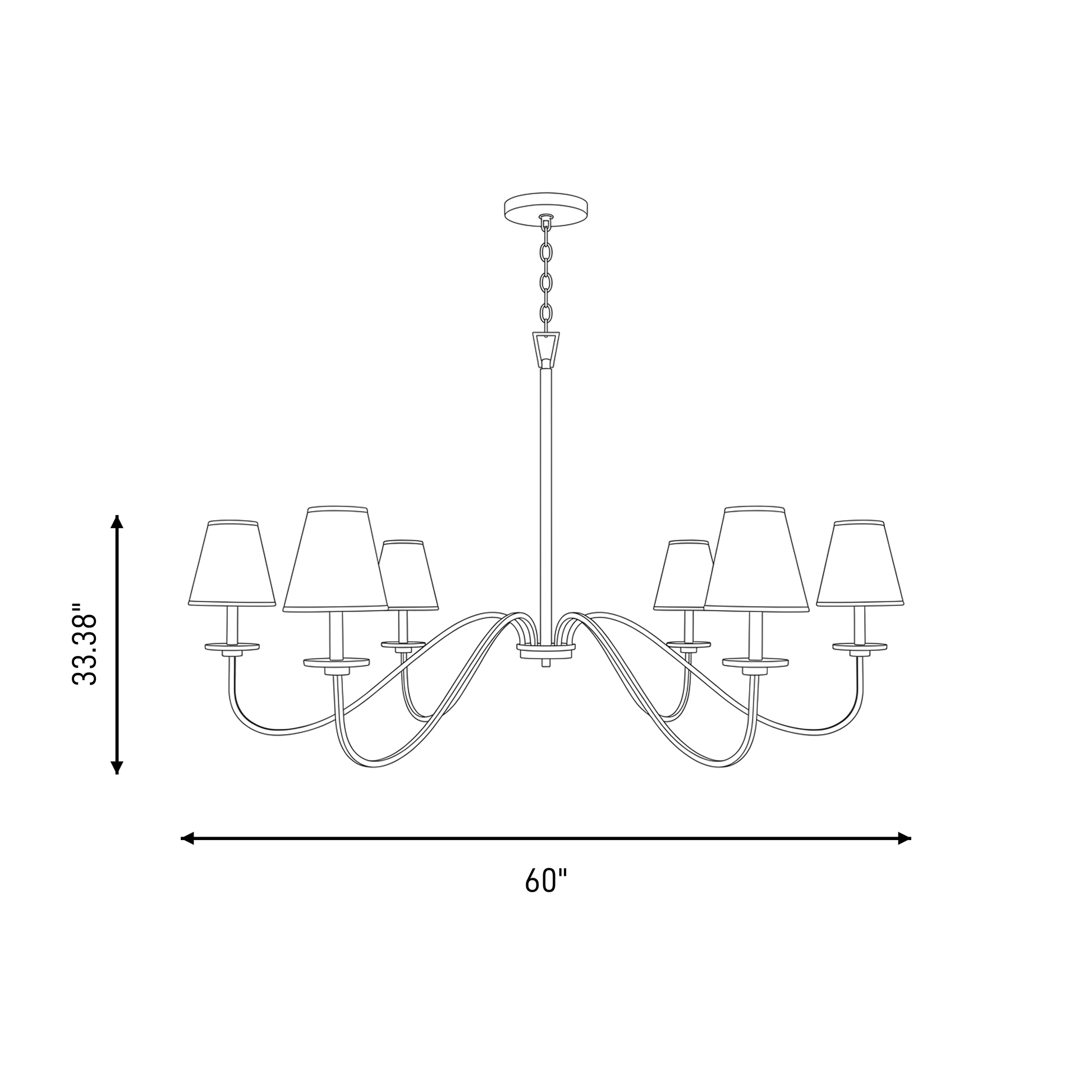6-Light Chandelier