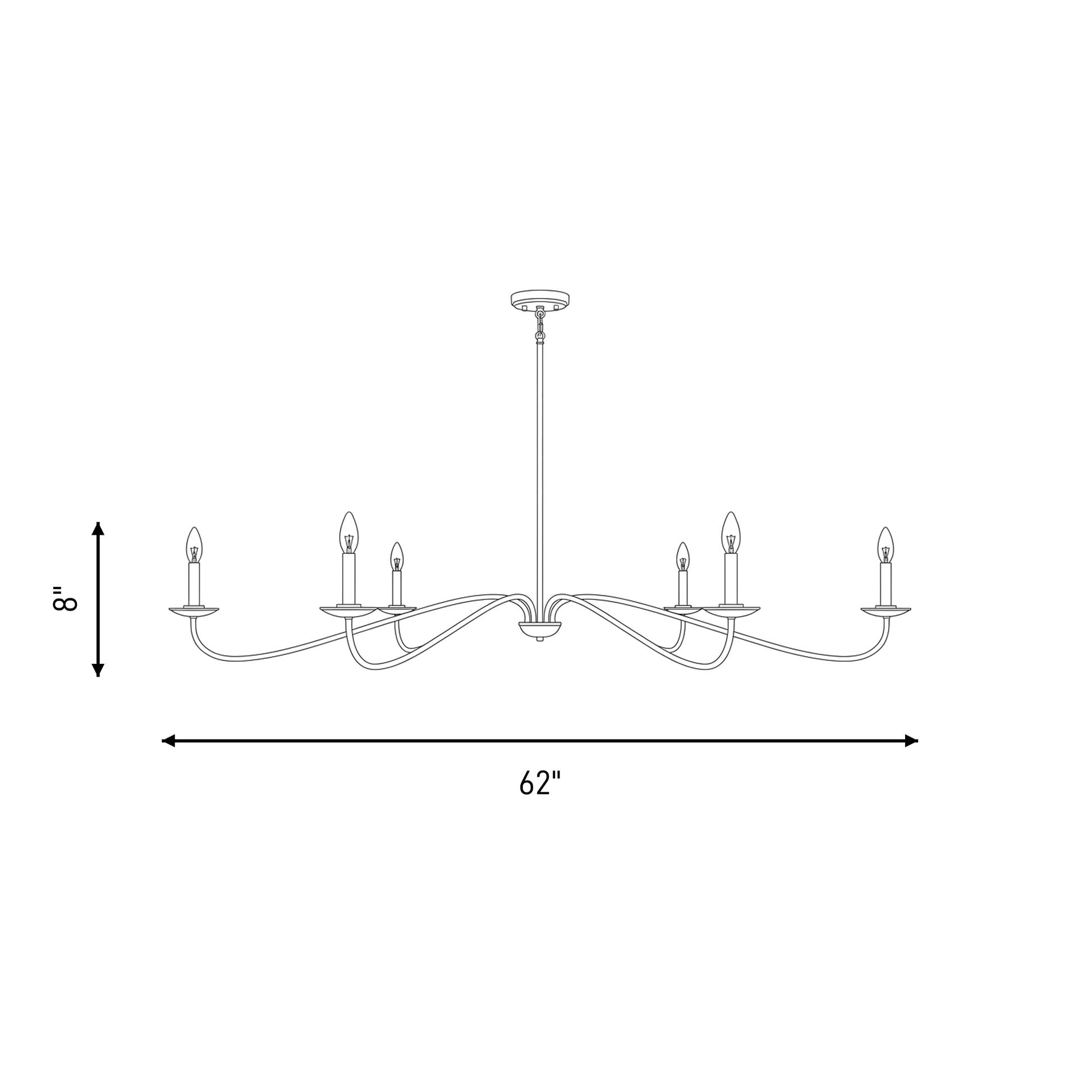 6-Light Chandelier