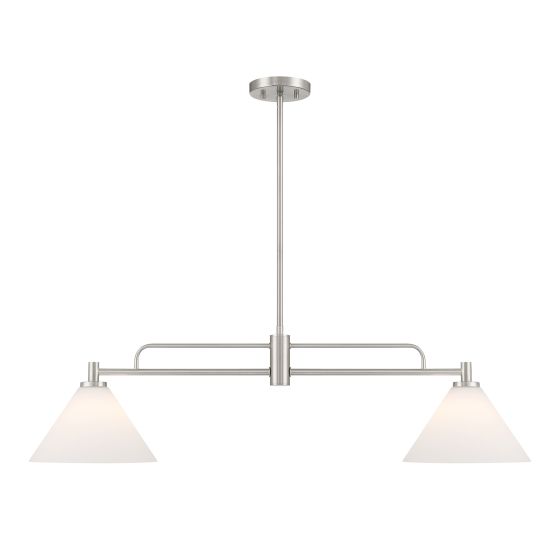 2-Light Linear Chandelier