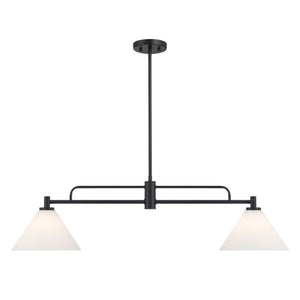 2-Light Linear Chandelier
