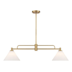 2-Light Linear Chandelier