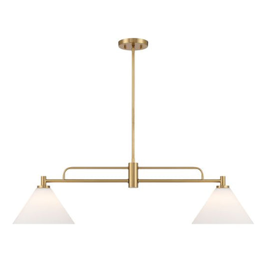 Meridian 2-Light Linear Chandelier