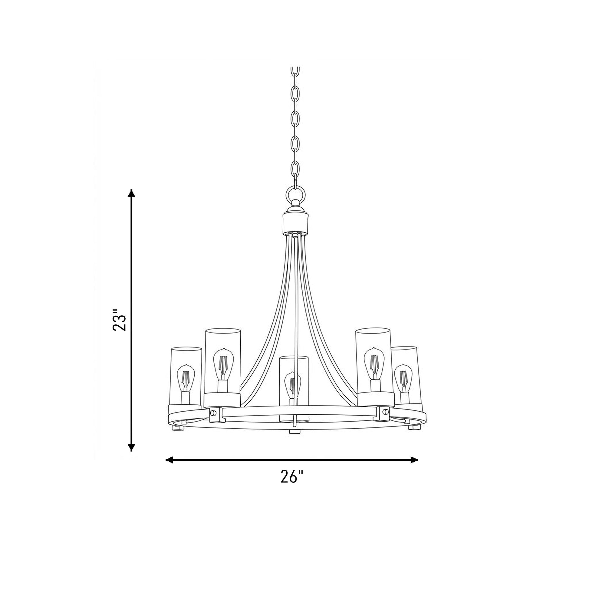 5-Light Chandelier