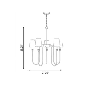 5-Light Chandelier