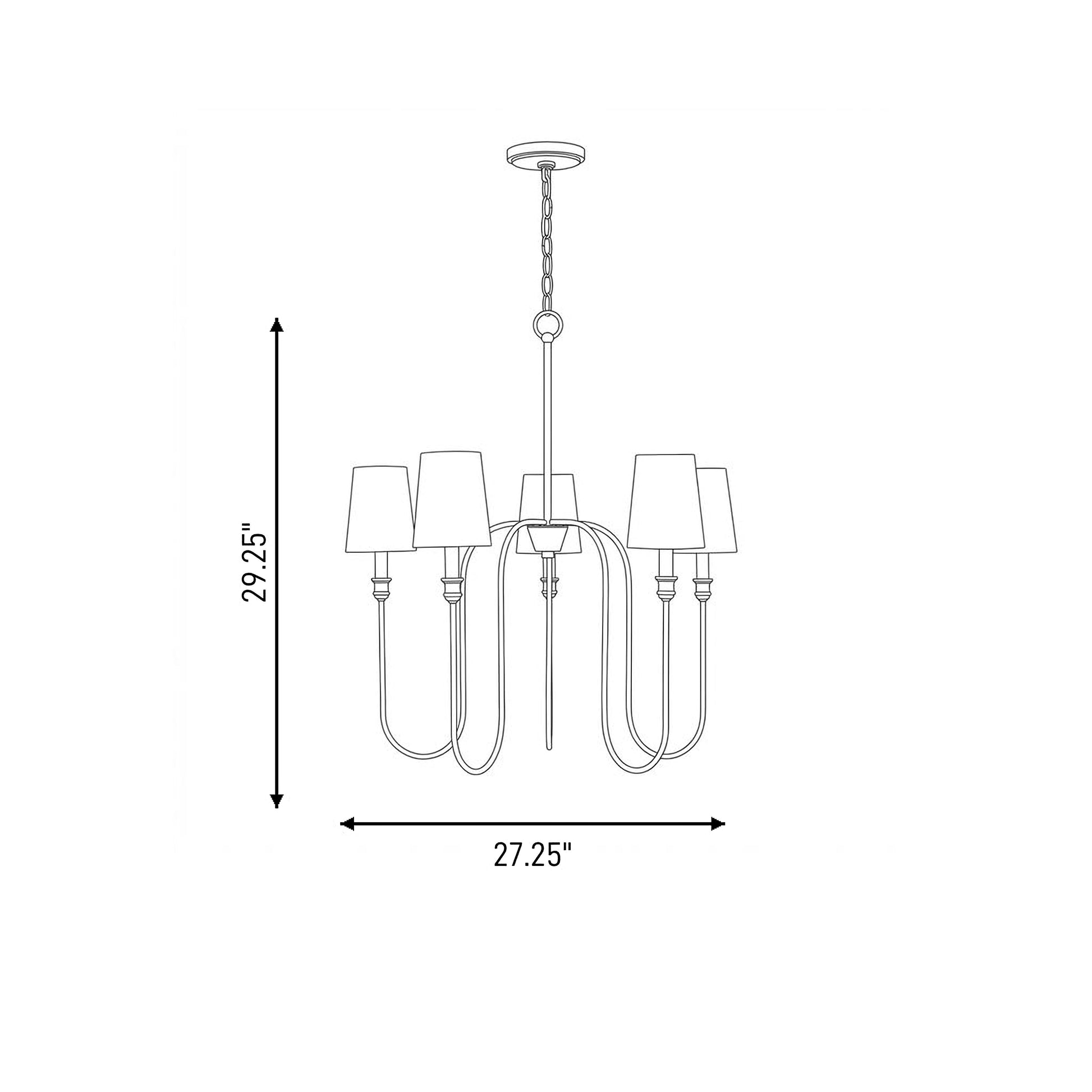 5-Light Chandelier