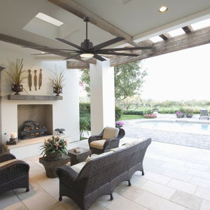 72" LED Outdoor Ceiling Fan