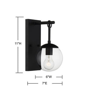 1-Light Outdoor Wall Lantern