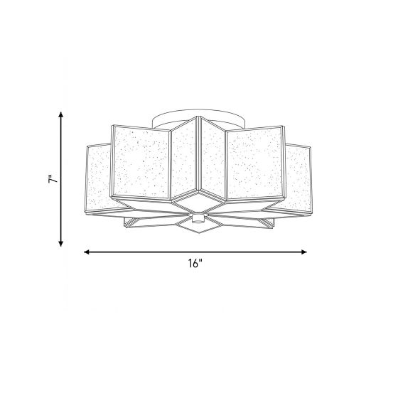 2-Light Ceiling Light