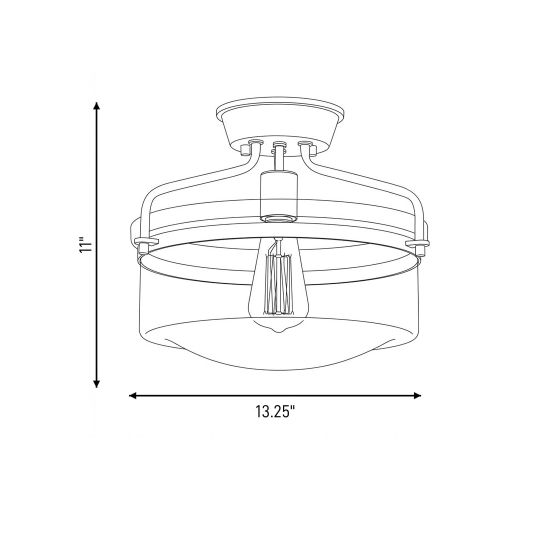 1-Light Ceiling Light