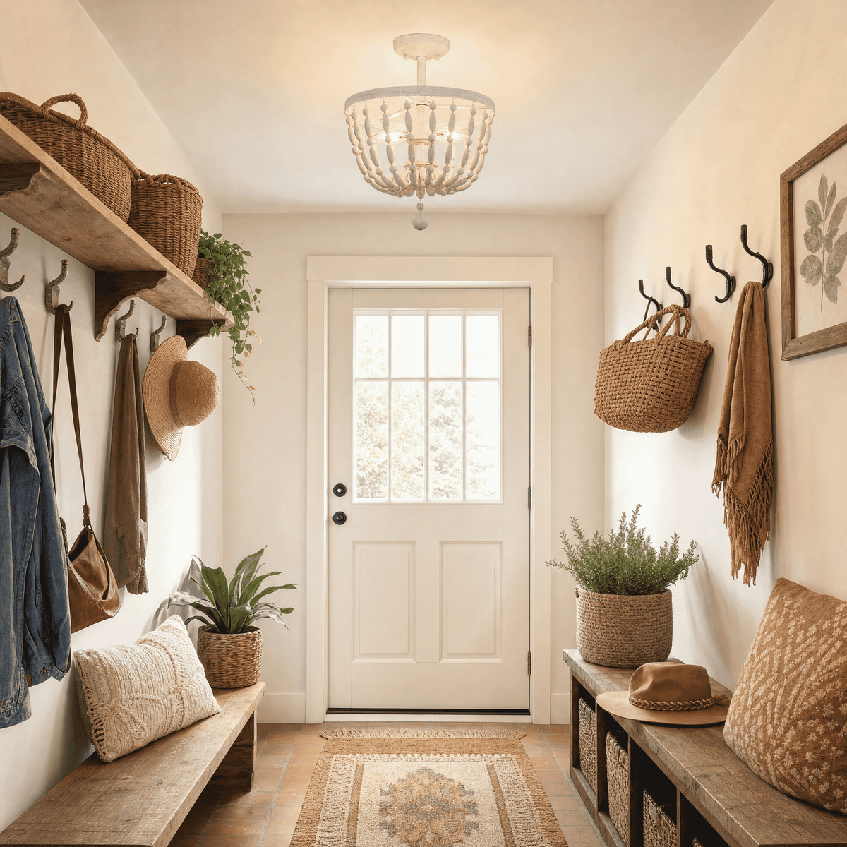 Meridian 2-Light Ceiling Light