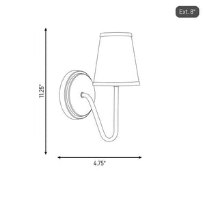 1-Light Wall Sconce