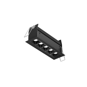 PinPoint Recessed 5CCT light with 5 mini spot light