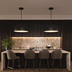 Napa 30in fixture - 2in1 Pendant and Flush mount