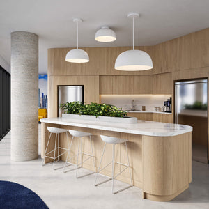 Napa 30in fixture - 2in1 Pendant and Flush mount