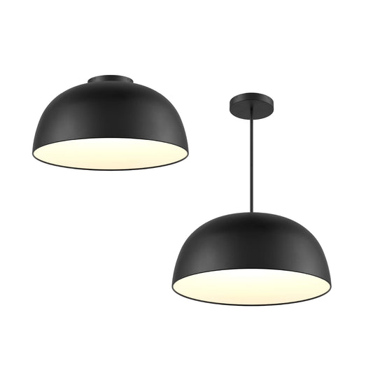 Napa 30in fixture - 2in1 Pendant and Flush mount