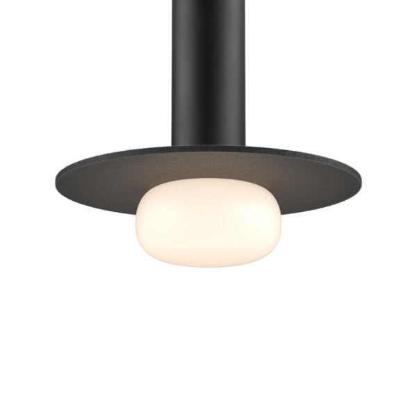 Pillar Glass ball and felt disk