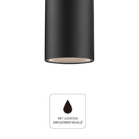 Pillar 24in Round Wall Sconce