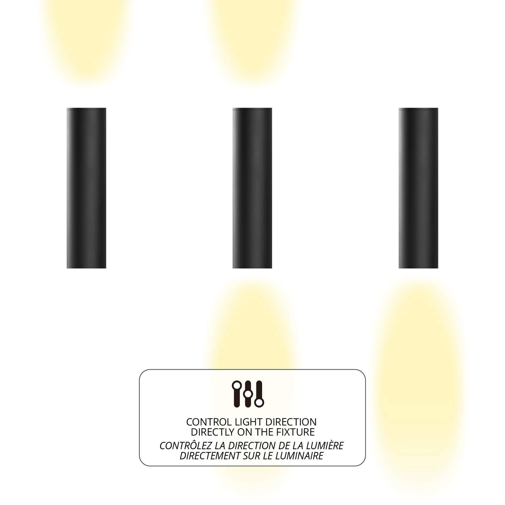 Pillar 24in Round Wall Sconce