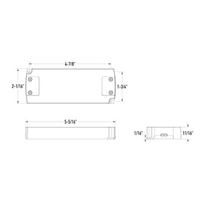 LED 12W compact driver for 24V products