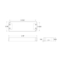 LED 24W compact driver for 24V products