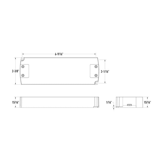 LED 48W compact driver for 24V products