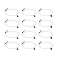 Reach Kit of 12 - 6in Round LED Panel, White