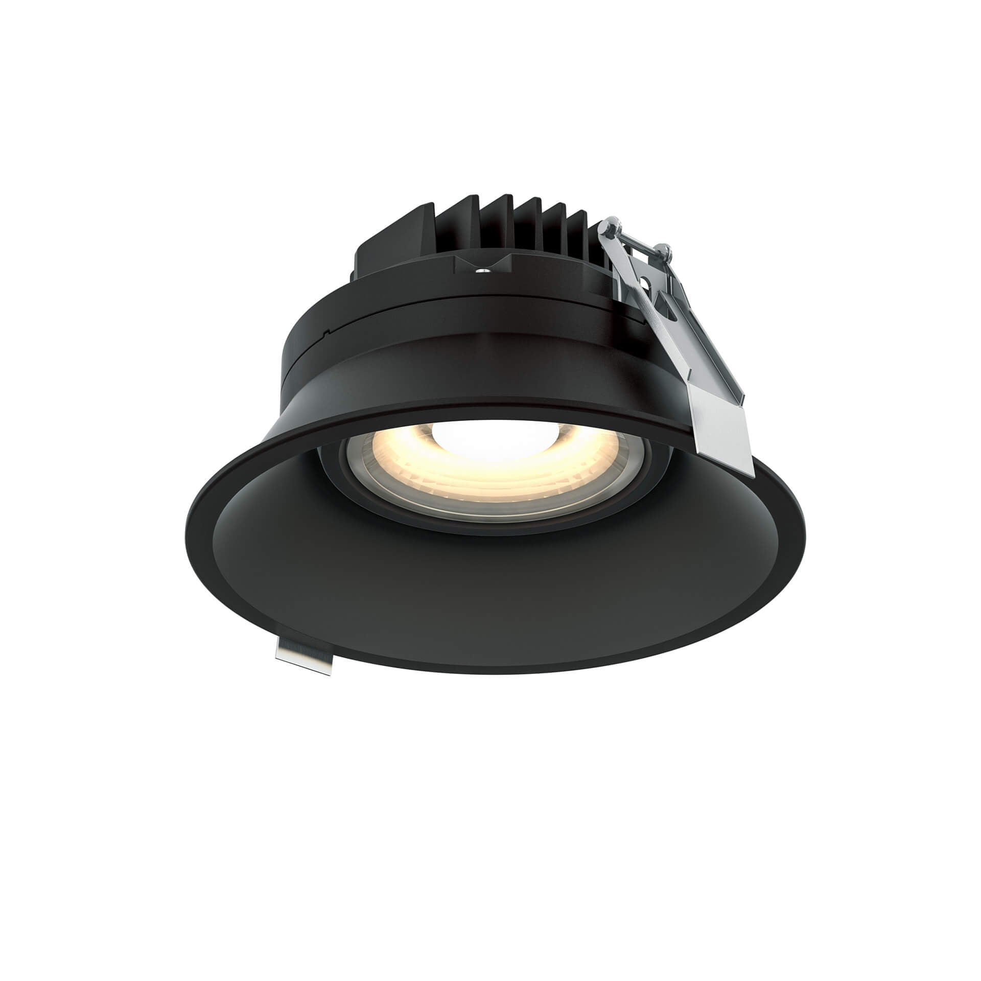 Facet 6 Inch Round Indoor/Outdoor Regressed Gimbal Down Light CCT