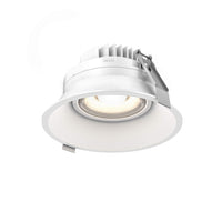 Facet 6 Inch Round Indoor/Outdoor Regressed Gimbal Down Light CCT