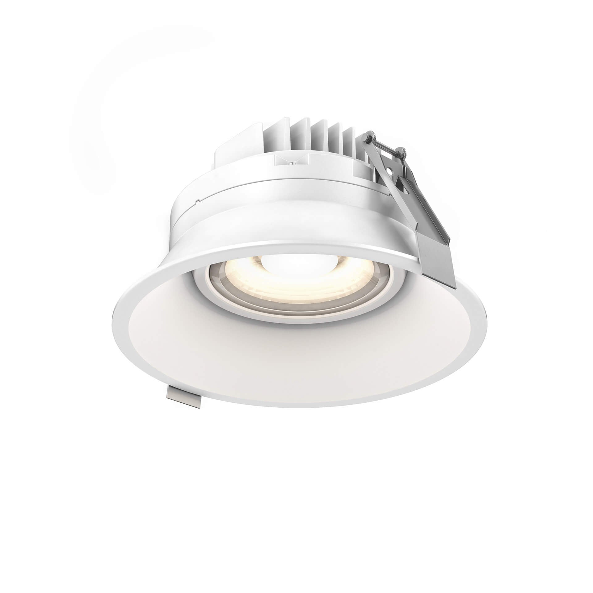Facet 6 Inch Round Indoor/Outdoor Regressed Gimbal Down Light CCT