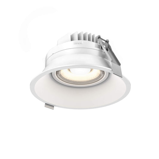 Facet 6 Inch Round Indoor/Outdoor Regressed Gimbal Down Light CCT