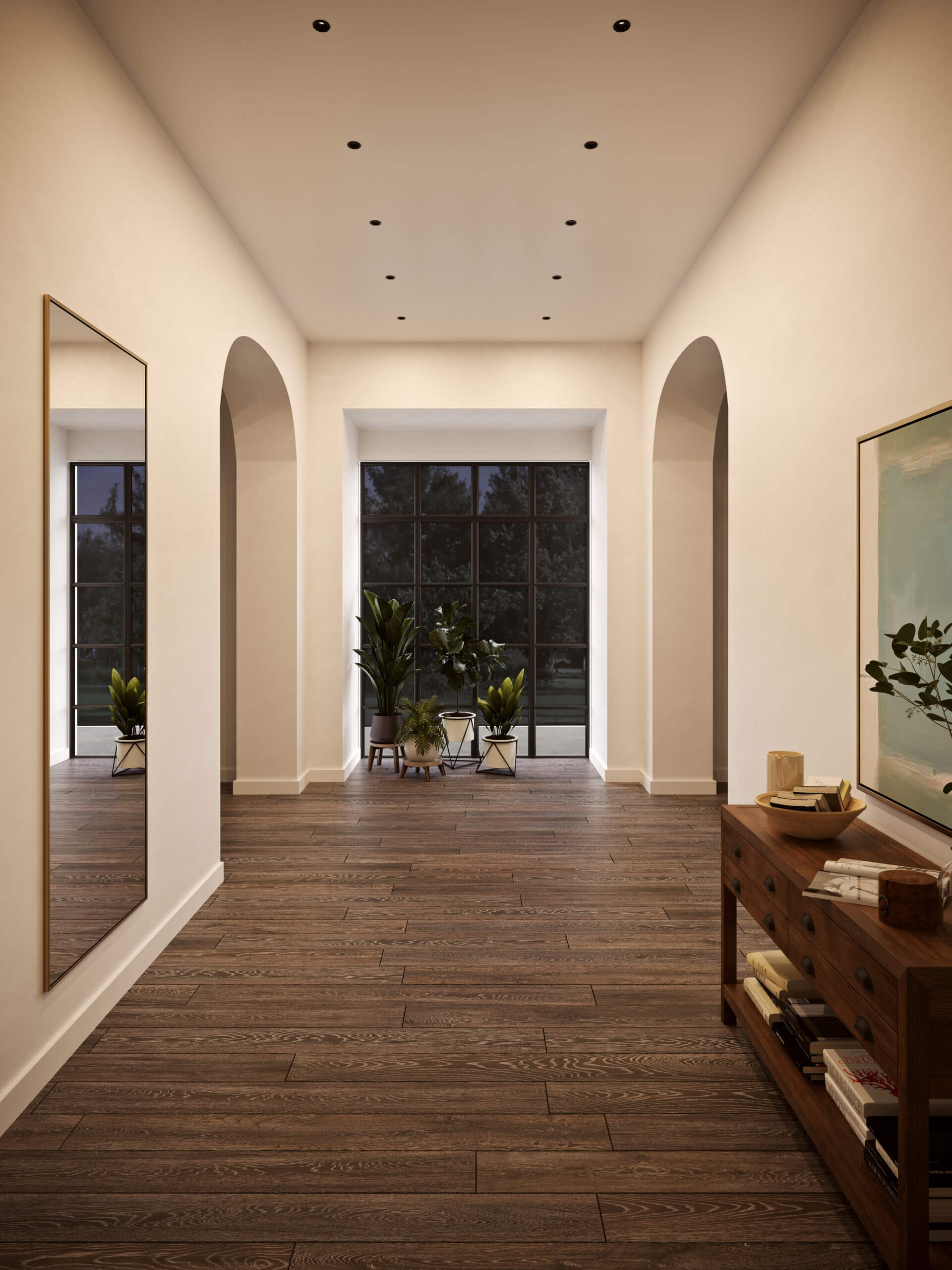 RGR Round Indoor/Outdoor Regressed Down Light - High Power