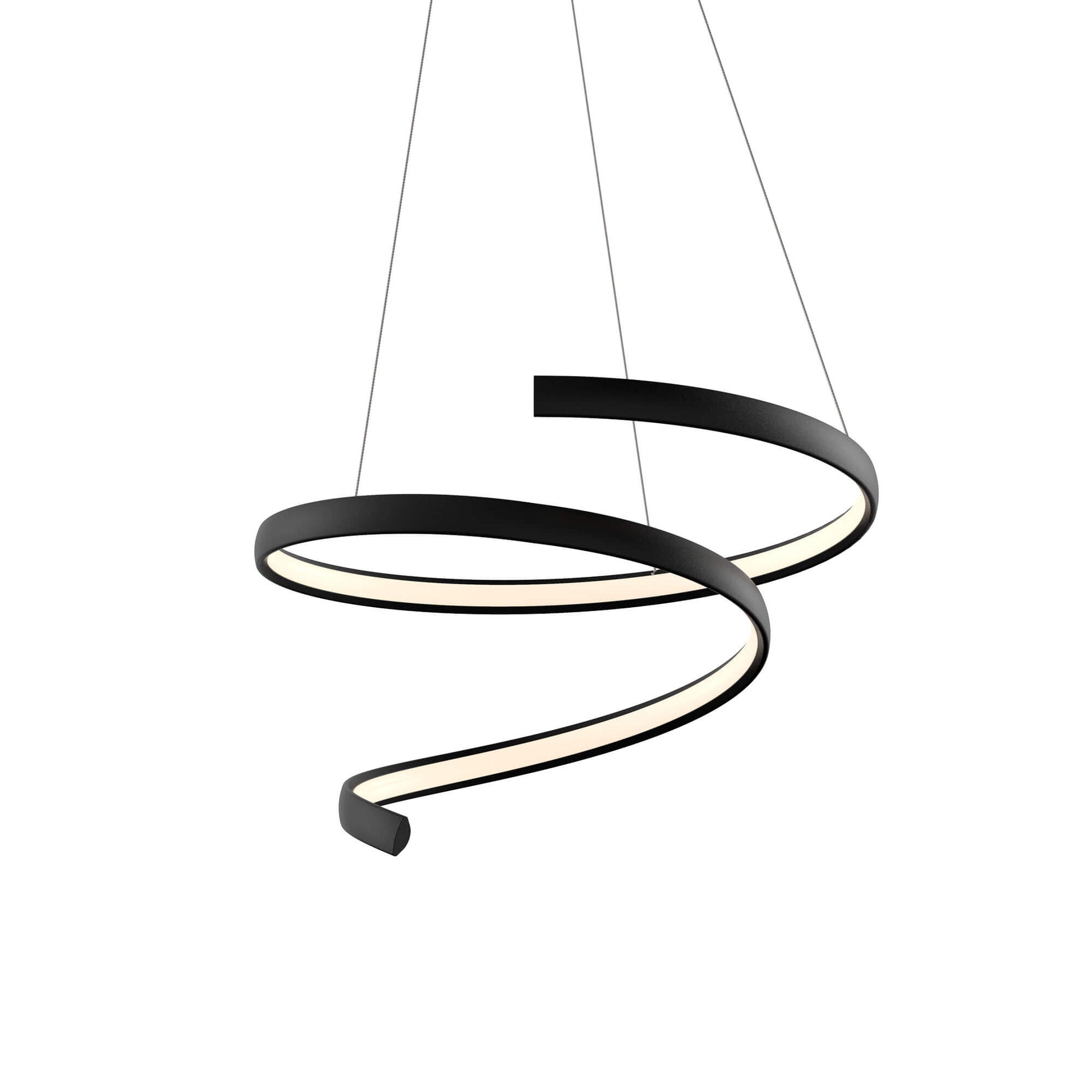 Helix 20" Spiral pendant