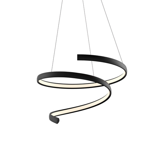 Helix 20" Spiral pendant