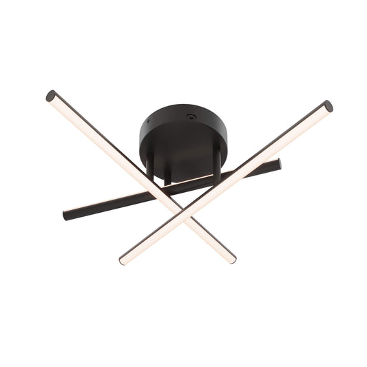 Asterisk Three branch Flush mount