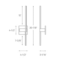 Aries 21 Inch Linear LED Wall Sconce