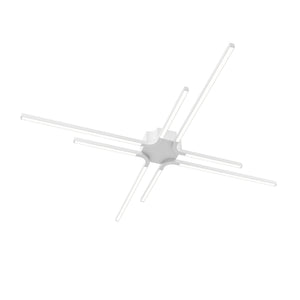 Stellar 32 Inch Star LED Flush Mount