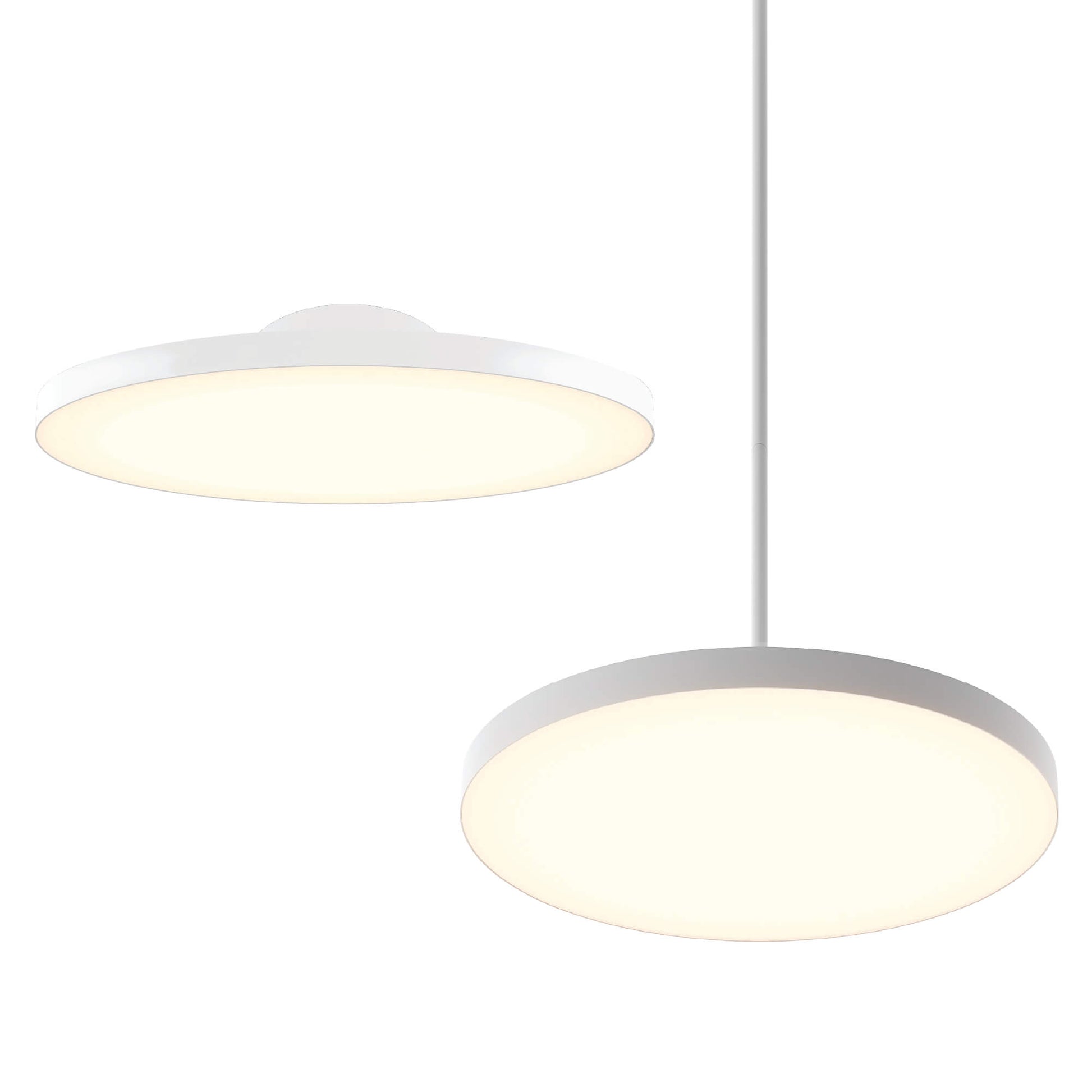 Fusion 21in trimless 2in1 with stems, 5CCT, 120-347v, 0-10v/Triac