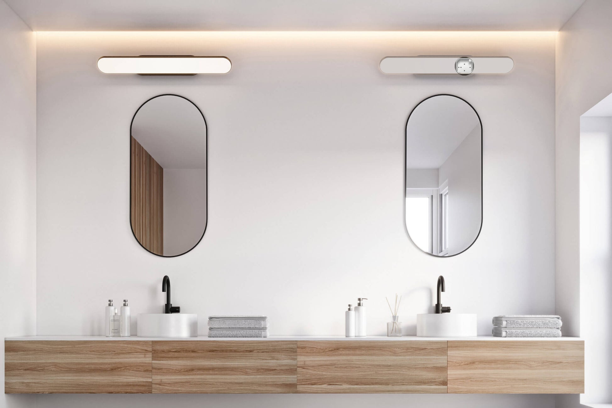 Shift 24in Vanity oblong adjustable on Octo Jbox