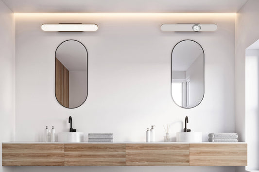 Shift 32in Vanity oblong adjustable on Octo Jbox
