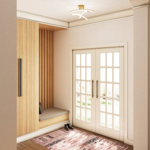 Sway 3 Curved Branch Flush Mount