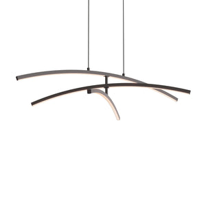 Sway 3 Curved Branch Pendant