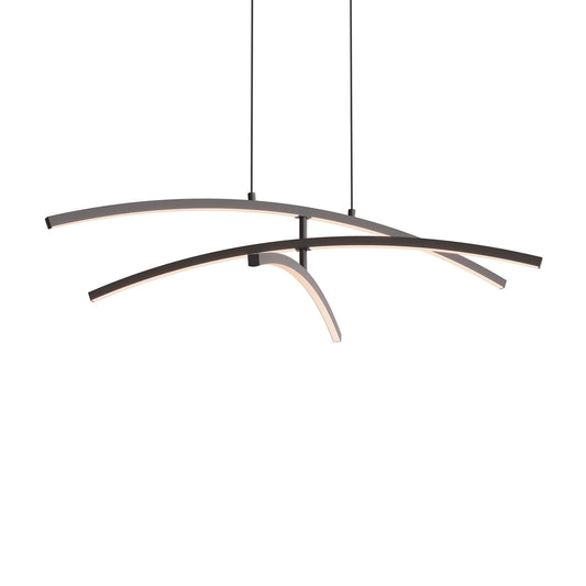 Sway 3 Curved Branch Pendant